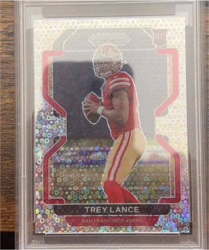 2021 Panini Prizm #333 Trey Lance — front