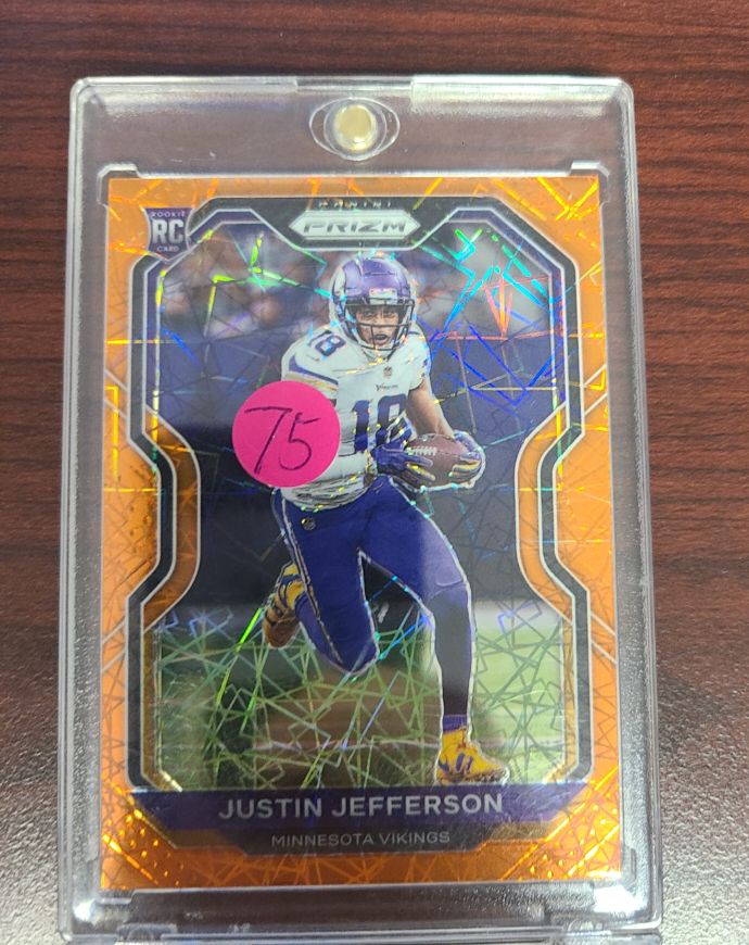 2020 Panini Prizm #398 Justin Jefferson — front