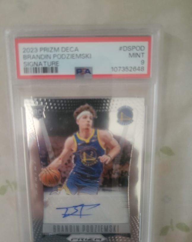 2023 Panini Prizm Deca #DSPOD Brandin Podziemski — front