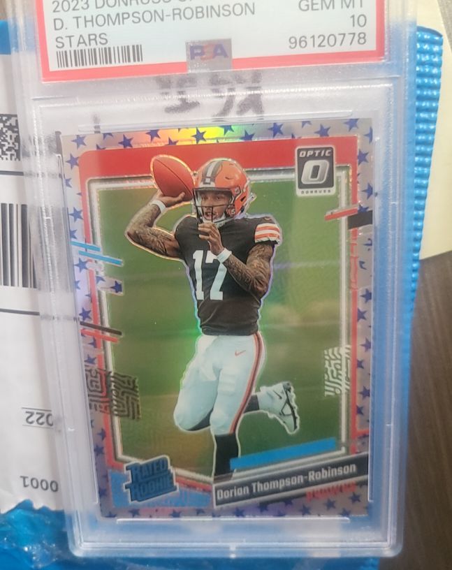 2023 Panini Donruss Optic #225 Dorian Thompson-Robinson — front