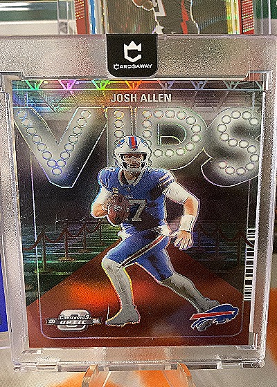 2023 Donruss Optic #VPS Josh Allen — front