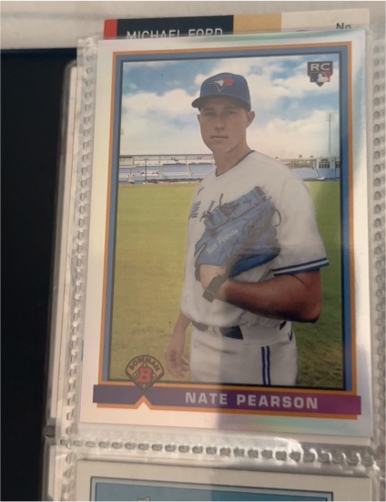 2021 Bowman #91B-NP Nate Pearson — front