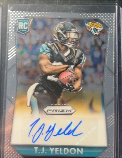 2015 Panini Prizm Rookie Signatures #RS-TJ T.J. Yeldon — front