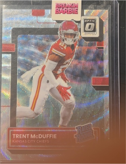 2022 Donruss Optic #247 Trent McDuffie Rated Rookie — front