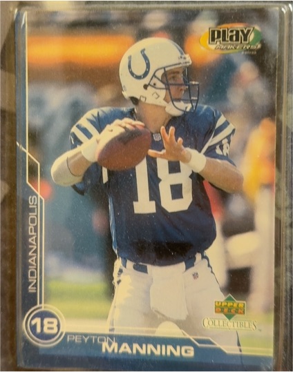 1998 Upper Deck Playmakers #18 Peyton Manning — front
