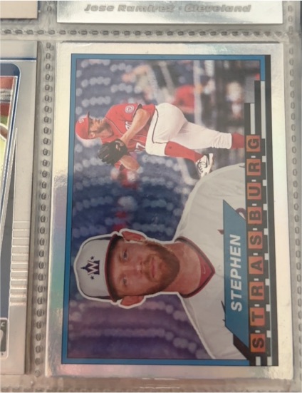 1989 Topps Big #329 Stephen Strasburg — front
