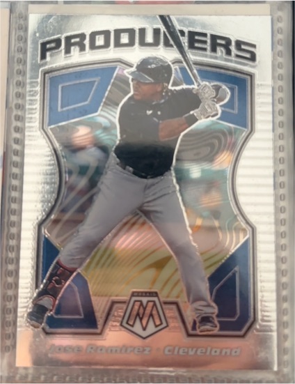 2021 Panini Mosaic #P2 Jose Ramirez Producers — front