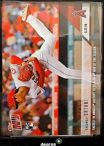 2018 Topps Now #234 Shohei Ohtani — front