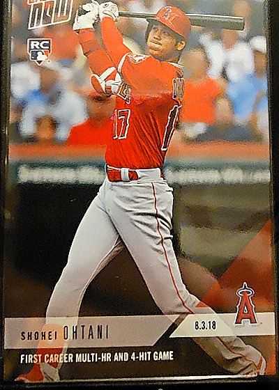 2018 Topps Now #OD-169 Shohei Ohtani — front