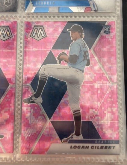 2021 Panini Mosaic #287 Logan Gilbert — front