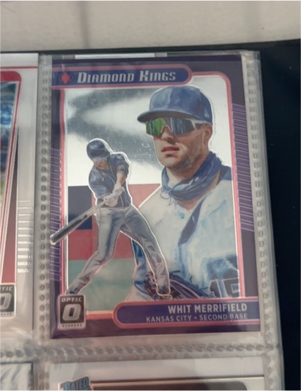 2021 Donruss Optic Diamond Kings #9 Whit Merrifield — front