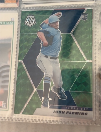 2021 Panini Mosaic #263 Josh Fleming — front