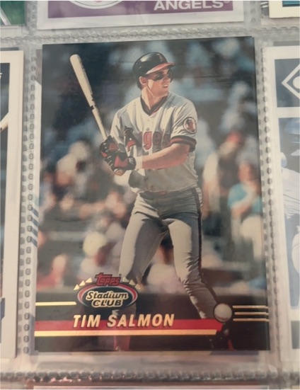1993 Topps Stadium Club #249 Tim Salmon — front