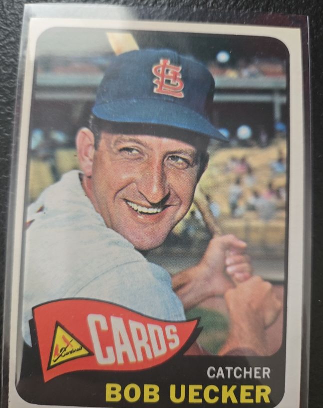 1965 Topps Baseball #519 Bob Uecker — front