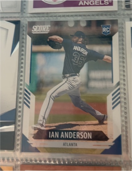 2021 Panini Chronicles Score #4 Ian Anderson RC — front