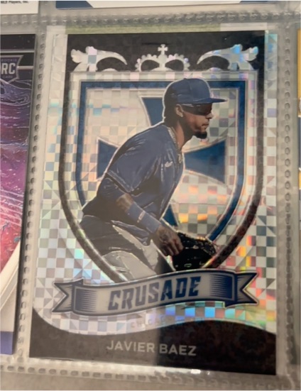 2021 Panini Chronicles Crusade Building Blocks #6 Javier Baez — front