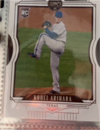 2021 Panini Chronicles Legacy #4 Kohei Arihara — front