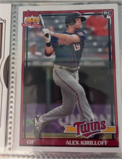 2021 Topps Archives #192 Alex Kirilloff — front