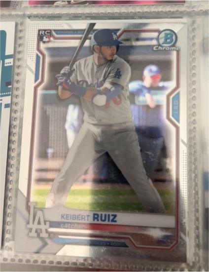 2021 Bowman Chrome #70 Keibert Ruiz — front