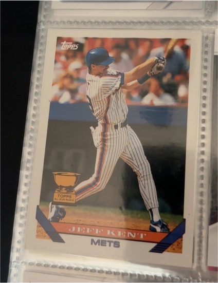 1993 Topps #703 Jeff Kent — front