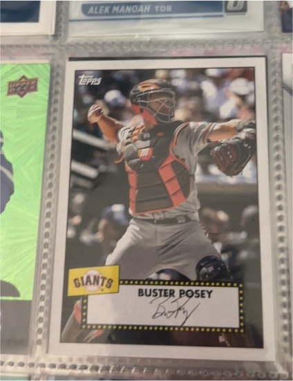 2021 Topps 1952 Topps Redux #T52-8 Buster Posey — front