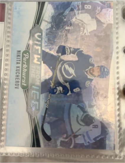 2019-20 Parkhurst View from the Ice #V-8 Nikita Kucherov — front