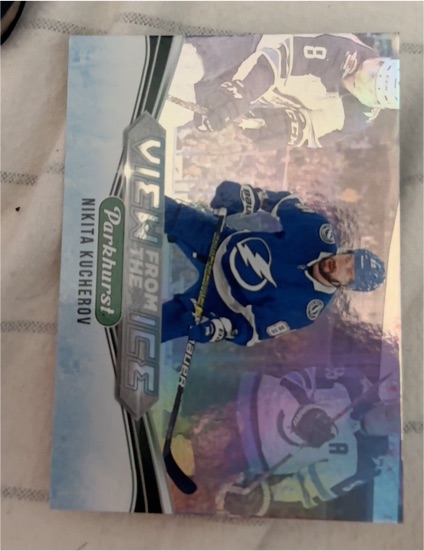 2019-20 Parkhurst View from the Ice #V-8 Nikita Kucherov — front