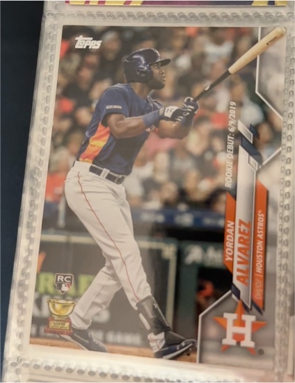2020 Topps Update #U-300 Yordan Alvarez — front