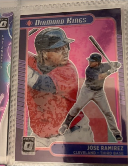2021 Panini Donruss Optic #8 Jose Ramirez Diamond Kings — front