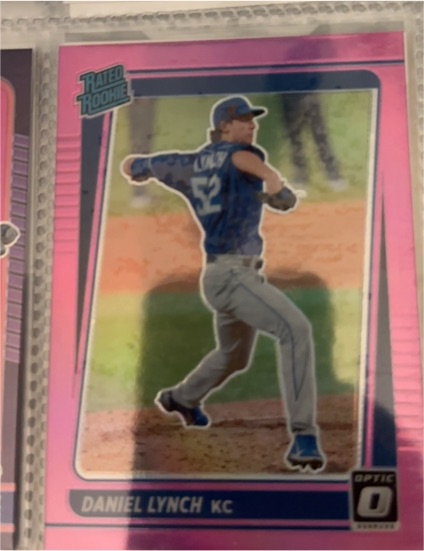 2021 Donruss Optic #52 Daniel Lynch — front