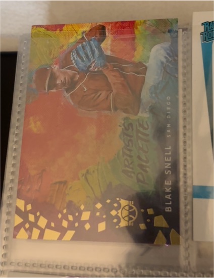 2021 Panini Diamond Kings Artist's Palette #AP-6 Blake Snell — front