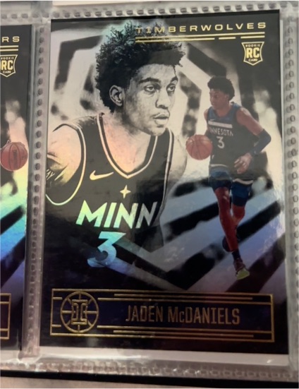 2020-21 Panini Illusions #173 Jaden McDaniels — front