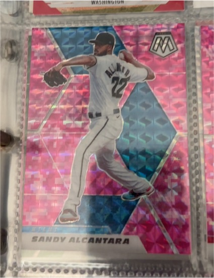 2021 Panini Mosaic #90 Sandy Alcantara — front