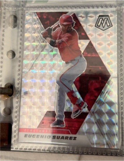 2021 Panini Mosaic #168 Eugenio Suarez — front