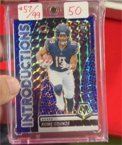 2024 Panini Mosaic Introductions #2 Rome Odunze — front
