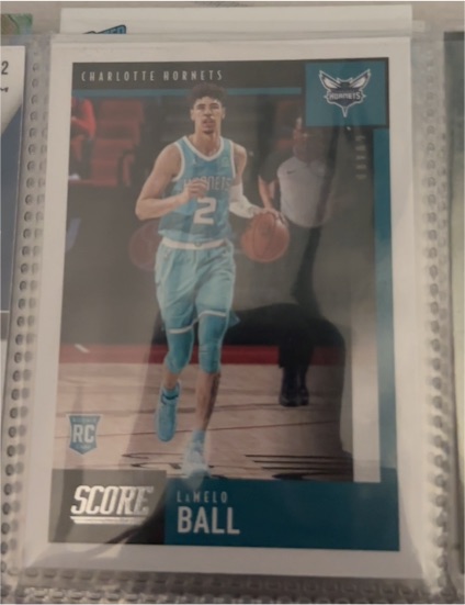 2020-21 Panini Chronicles Score #604 LaMelo Ball — front