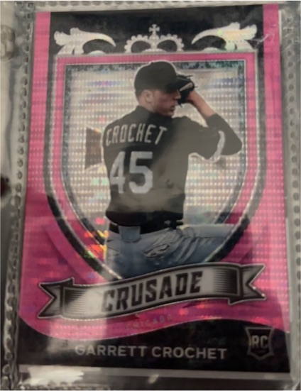 2021 Panini Chronicles Crusade #1 Garrett Crochet — front
