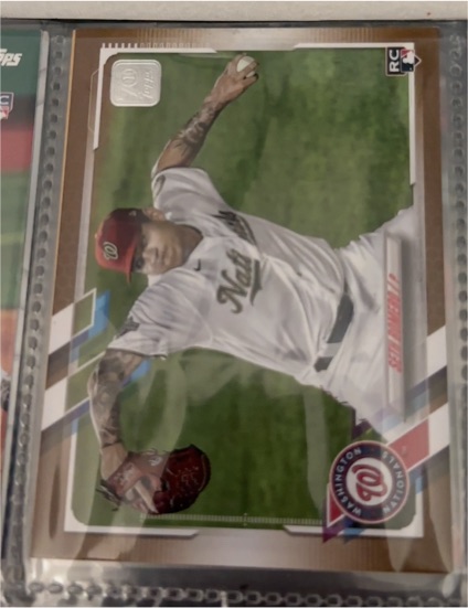 2021 Topps Update #US77 Seth Romero — front
