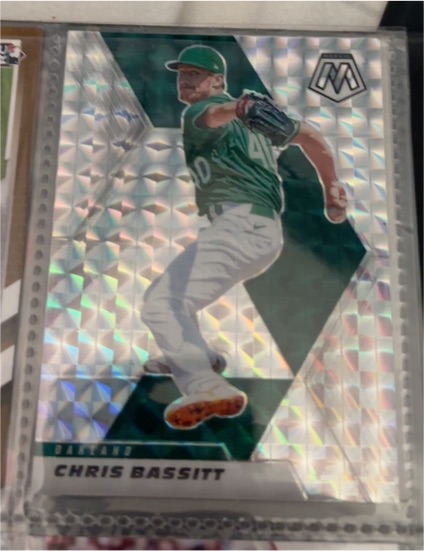 2021 Panini Mosaic #95 Chris Bassitt — front