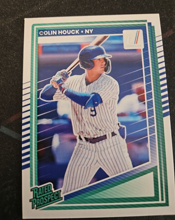 2025 Panini Donruss #121 Colin Houck Rated Prospect — front