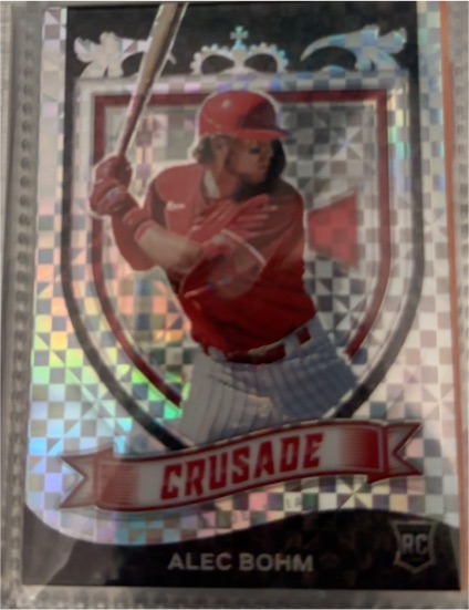 2021 Panini Chronicles #23 Alec Bohm Crusade — front