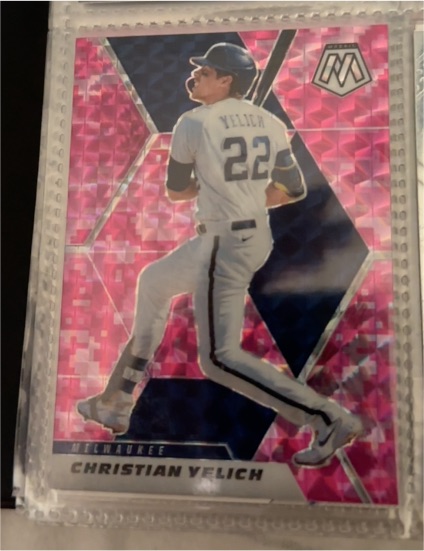 2021 Panini Mosaic #47 Christian Yelich — front