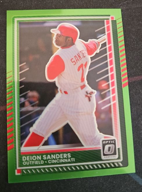 2025 Donruss Optic #32 Deion Sanders — front