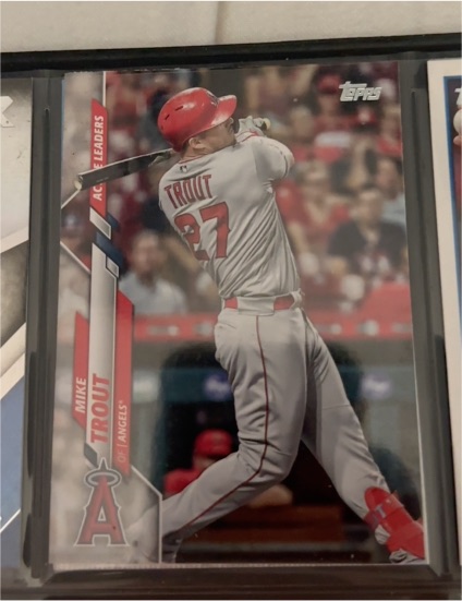 2020 Topps Update #U-292 Mike Trout — front