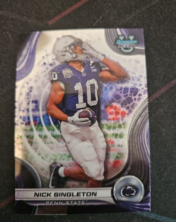 2024 Bowman's Best University #26 Nick Singleton — front