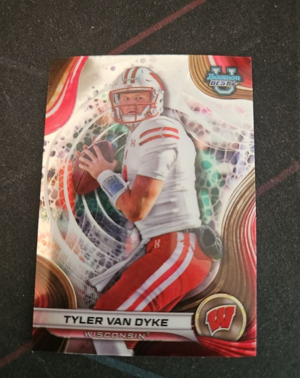2024 Bowman University Best #34 Tyler Van Dyke — front
