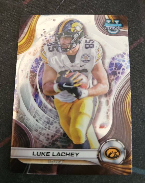 2024 Bowman University Best #13 Luke Lachey — front