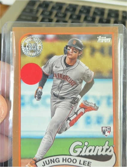 2024 Topps Update 1989 Topps Baseball #28 Jung Hoo Lee — front