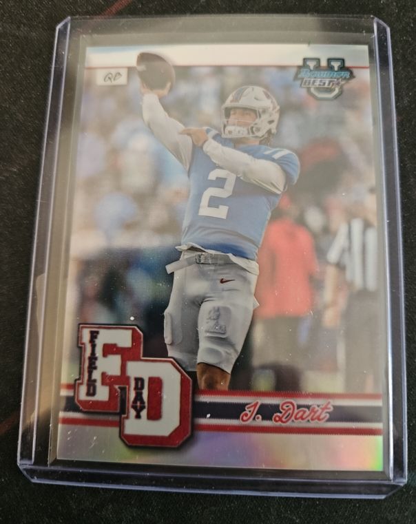 2024 Bowman's Best University Field Day #FD-2 Jaxson Dart — front