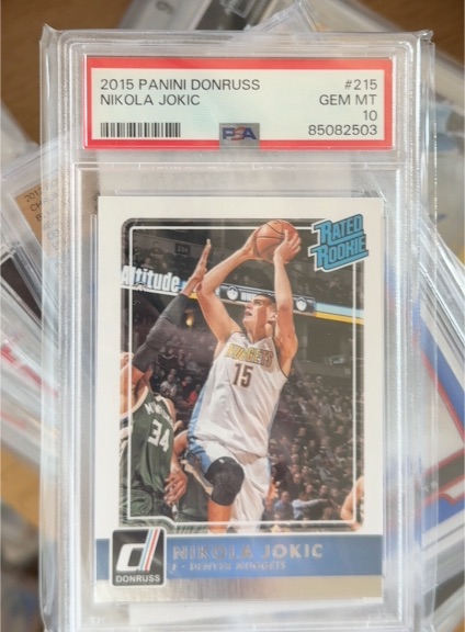 2015 Panini Donruss #215 Nikola Jokic — front